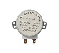 Compatible for Galanz，49TYZ-A2 CW/CCW Synchronous Motor D-Shape Shaft，Microwave Oven Repair Parts，Turntable Synchronous Motor