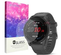 Compatible for Garmin Forerunner 255 Screen Protector, onetuo [3 Pack] 9H Tempered Glass Screen Protector Film Compatible for Garmin Forerunner 255/255S Smartwatch (46mm case Forerunner 255-3 pack)