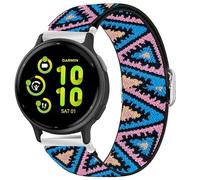 Compatible for Garmin vivoactive 5 Band, Blueshaweu 20mm Quick Release Stretch Elastics Nylon Adjustable Replacement Strap Accessories Compatible for Garmin vívoactive 5/Approach S12/Approach S40/Approach S42/D2 Air/D2 Air X10/Forerunner 245/Forerunner 55/Forerunner 645/Venu/Venu 2 Plus/Venu Sq/Venu Sq 2/Vivoactive 3/Vivomove 3/Vivomove luxe/Vivomove Sport/Vivomove Style/Vivomove Trend