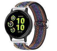 Compatible for Garmin vivoactive 5 Band, Blueshaweu 20mm Quick Release Stretch Elastics Nylon Adjustable Replacement Strap Accessories Compatible for Garmin vívoactive 5/Approach S12/Approach S40/Approach S42/D2 Air/D2 Air X10/Forerunner 245/Forerunner 55/Forerunner 645/Venu/Venu 2 Plus/Venu Sq/Venu Sq 2/Vivoactive 3/Vivomove 3/Vivomove luxe/Vivomove Sport/Vivomove Style/Vivomove Trend