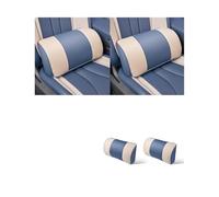 Compatible For Geely Monjaro KX11 2022-2024 Car Front Row Seat Headrest Waist Pillow Neck Support Pillow(Waist Bllue)