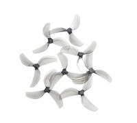 Compatible For Gemfan ，45mm 4Pairs/8Pcs 3-Blade PC Propeller 1mm 1.5mm For RC Racing Freestyle .8inch Cinewhoop Toothpick Drones Ecpand(Gray 1.5mm - 8Pcs)