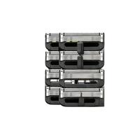 Compatible for Gillette Labs Mens Razor Blade Refills Compatible with Gillette Labs Razors - 4/8Pcs Cartridges with Exfoliating Bar (8 Pcs)