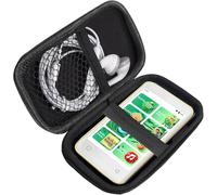 Compatible for Globluum Mp3 Player Case, Blueshaweu Durable EVA Carrying Case, Shockproof & Lightweight Protective Cover Compatible with Globluum SU3, SU9 4 Inches Mp3 Player (Black, for Globluum SU3)