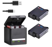 Compatible for GoPro Hero 5 6 7 Black Camera Battery 1680mAh with Charger,Accessories(2B with Charger)