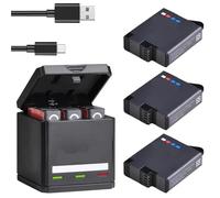 Compatible for GoPro Hero 5 6 7 Black Camera Battery 1680mAh with Charger,Accessories(3B with Charger)