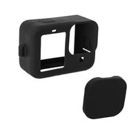 Compatible For GoPro Hero 9-12 - Soft Silicone Full Cover Protective Case Camera Shell Sleeve Accessory(Black Case)