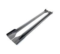 Compatible For Grand Cherokee SRT/SRT8/Trackhawk/Altitude/Laredo/Limited/Overland 2012-2021 Car Side Skirt Extension Splitter Bumper(Matte black)