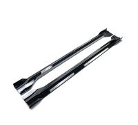 Compatible For Grand Cherokee SRT/SRT8/Trackhawk/Altitude/Laredo/Limited/Overland 2012-2021 Car Side Skirt Extension Splitter Bumper(Glossy Black)