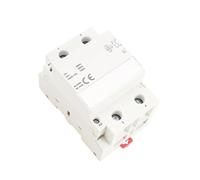 Compatible For GYHC，2Pole 100A AC 220V 230V 50/60Hz Din Rail Household AC Modular Contactor Switch Controller Home Hotel Use(2P 100A 2NC 230VAC)