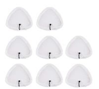 Compatible for H2O HD X5 Steam Cleaner Triangular Steam Mop Pads, Microfiber Covers for Vax Vileda Russell Mops(8PCS)