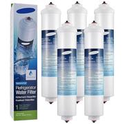 Compatible For HAFEX/EXP， WSF-100 Aqua-Pure Plus ，Compatible For LG， 5231JA2010B GE GXRTQR ，Compatible For Samsung， DA29-10105J Smart Refrigerator Water Filter Spare Parts(5pcs)