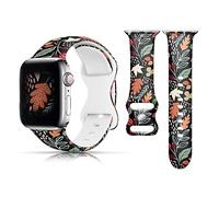 Compatible for Halloween Christmas Apple Watch Band 38mm 40mm 41mm 42mm 44mm 45mm 49mm, Halloween iWatch Bands Christmas Watch Strap Compatible for Apple Watch Series Ultra 8 7 6 5 4 3 2 1 SE