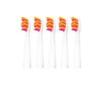 Compatible for Heads Sonic Replaceable Seago Tooth BrushCompatible for Head Soft Bristle SG-507/508/551/548/575/949/958/2303(5 Pink Heads only)