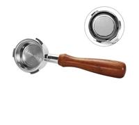 Compatible for Hibrew， H7 H7A H10A Compatible for Breville Barista Max Mini 58mm 3Ear Bottomless Portafilter Espresso Accessory(58mm 3-Eea C AL)