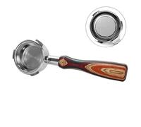 Compatible for Hibrew， H7 H7A H10A Compatible for Breville Barista Max Mini 58mm 3Ear Bottomless Portafilter Espresso Accessory(58mm 3-Eea Color AL)