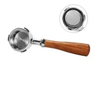 Compatible for Hibrew， H7 H7A H10A Compatible for Breville Barista Max Mini 58mm 3Ear Bottomless Portafilter Espresso Accessory(58mm 3-Eea L AL)