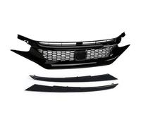 Compatible For Honda Civic 10th Gen 2016 2017 2018 2019 2020 2021 Front Bumper Racing Sport Style Grill Radiator Air Intake Grille Body Kit(16-18 Type 2)