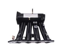 Compatible For Honda Civic B-Series B16a B16b B18a Aluminum Cast Intake Manifold Upgrade Bolt On 92-01 Compatible For Acura Integra(Black)