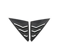 Compatible For Honda Civic Hatchback 2023 2024 Carbon Fiber Car Rear Window Louver Shutter Cover Trim Side Vent Trims Exterior Accessories