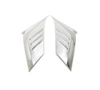 Compatible For Honda Odyssey 2022 2023 Body Rear Window Shutters Trims Cover Tail Wing Triangle Moldings Frame ABS Car Exterior Accessories(Chrome)