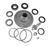 Compatible For HONDA TRX300FW 4x4 Fourtrax Rear Differential Ring&Pinion Gear+Bearing Kit 88-00