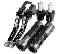 Compatible for Honda VT1100C2 Sabre Shadow 2000-2007 Motorcycle CNC Accessories Brake Clutch Levers Handlebar Adjustable Folding Extendable with (G)