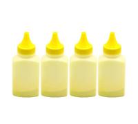 Compatible for HP 202A 206A Toner Powder Refill | Color Toner Powder Refill, 216A 207A 415A 416A Models(Y 4pcs)