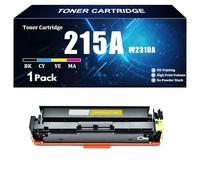 Compatible For HP 215A W2310A High Yield With Chip Toner Cartridges For HP Color Laser Jet Pro MFP M155 M182 M182N M183NW M183FW Series Printer With Chip,Y-1 piece