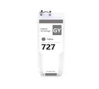 Compatible For HP 727 300ML Refillable Ink Cartridge With Permanent Chip For 727 XL DesignJet T920 T930 T1500 T1530 T2500 T2530 Printer(1PC Gray)