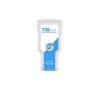 Compatible For HP, 738XL Ink Cartridge For T850 T950 | 738XL cartridge, For T850 T950 printers, Pigment ink output, 498N4A 498N5A 498N6A(C- 300ML)