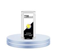 Compatible For HP, 738XL Ink Cartridge For T850 T950 | 738XL cartridge, For T850 T950 printers, Pigment ink output, 498N4A 498N5A 498N6A(MBK-130ML)