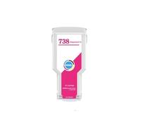 Compatible For HP, 738XL Ink Cartridge For T850 T950 | 738XL cartridge, For T850 T950 printers, Pigment ink output, 498N4A 498N5A 498N6A(M- 300ML)