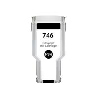 Compatible For HP 746 747 Ink Cartridge For DesignJet Z6 Z9+(746-PBK)