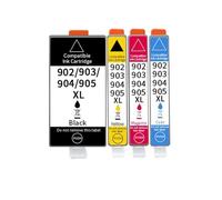 Compatible For HP 902XL/903XL Ink For Officejet Pro | Direct Fit 902XL 903XL 904XL 905XL High Yield Cartridge Set(1set)