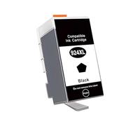 Compatible for HP 924 924XL Ink Cartridge for 8135e 8134e 8132e 8122e 8124e 8125e 8120e 8130e Printers(Black)