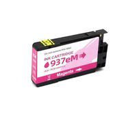 Compatible For HP 937e 937 937XL Color Compatible Inkjet Ink Cartridge for OfficeJet 9110b 9120b 9130b 9720 9730 9122 9720e Printer(937e-1pcs-M)