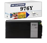 Compatible for HP 976Y Ink Cartridge High Capacity Replacement To Use With P57750DW P55250DW 552DW 577dw 577Z Printers Black*1