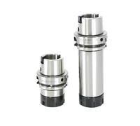 Compatible for HSK63A High Speed ER Tool Holder | G2.5 balanced, 40000RPM precision chuck for CNC milling(HSK63A-ER16-100L)