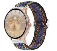 Compatible for HUAKUA Smart Watches Bands, Quick Release Stretch Elastics Nylon Adjustable Replacement Strap Accessories for Men & Women Compatible for HUAKUA D3, H2, S2 Smart Watches