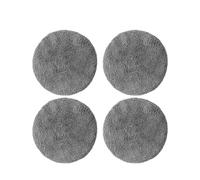 Compatible For HUTT，DDC5 DDC55 C6 Mops Part Pack Electric Window Cleaner Robot Rag MOP Window Glass Cleaning Clothes Kits(4pcs)