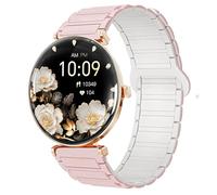 Compatible for Hwagol Smart Watches Bands, 20mm, 24mm Silicone Sport Strap Watchband Compatible for Hwagol S1, V92 1.43 inches, G20, G28 1.85inch Smart Watches (Pink, 24mm size band)