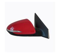 Compatible For Hyundai Elantra 2017 2018 Car Side Rearview Mirror Assembly Auto Heated Exterior Turn Signal Lights Electric Folding(1PC 5pin Right Red)