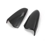 Compatible for Hyundai LAFESTA I20 I20N BAYON 2020-2023 Car Rearview Side Mirror Cover Wing Cap Sticker Exterior Door Rear View Case Trim(Silver)