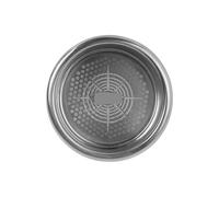 Compatible for IKAPE,Compatible for Beehive Stainless Steel Espresso Filter Basket-Precision Extraction Bottomless Portafilter Coffee Maker(Silver 51MM (16g))