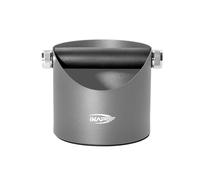 Compatible for IKAPE Espresso Knock Box, Premium Coffee Knock Box, Space-Saving Coffee Dump Bin, Non-Slip Base for Barista(Light Grey)