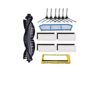Compatible for iLife，Compatible for Chuwi，A4 A4S A40 X432 Roller Main Side Brush Mop Cloth Filter Strainer/Compatible for Amibot，Spirit H2O Robot Cleaner Kit(C)