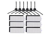 Compatible for iLife，Compatible for Chuwi，A4 A4S A40 X432 Roller Main Side Brush Mop Cloth Filter Strainer/Compatible for Amibot，Spirit H2O Robot Cleaner Kit(G)