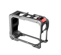 Compatible For Insta360 Ace Pro 2 - Aluminum Frame Cage, Metal Protective Case With Cold Shoe Mount Accessory