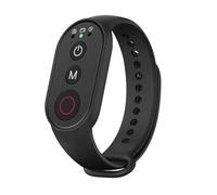 Compatible for Insta360 X5/X4/Ace Series/GO3 Series Action Camera Bluetooth Remote with Wrist Strap(Black)